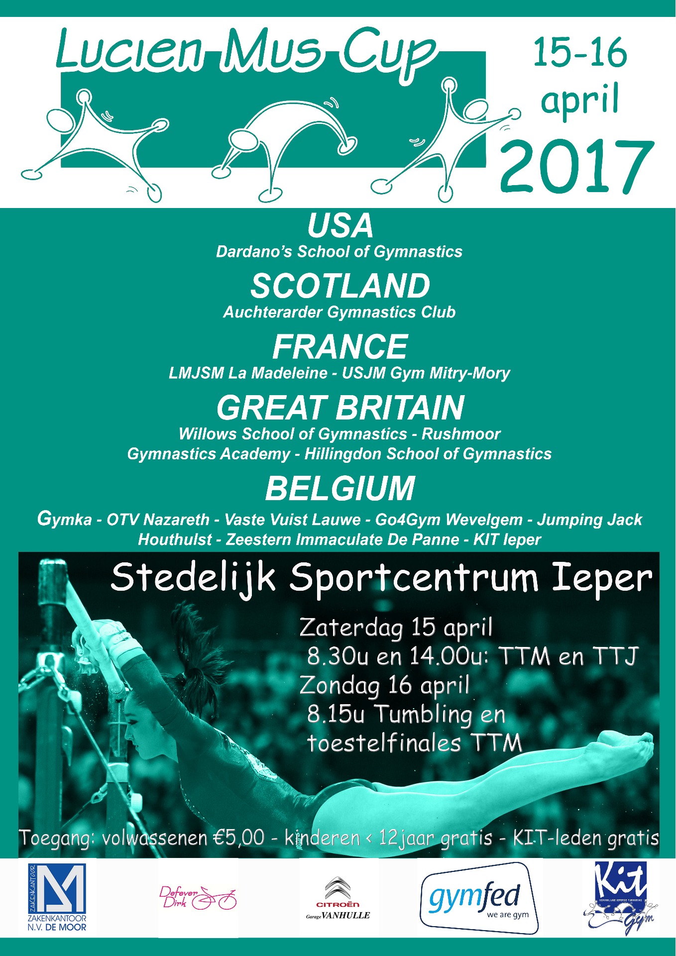Lucien Mus Cup Affiche 2017 Lucien Mus Cup Affiche 2017